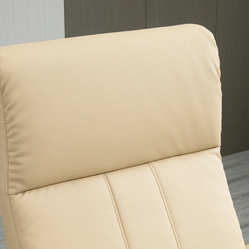 Fauteuil inclinable pivotant haut dossier 26 moderne avec télécommande