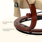 Fauteuil inclinable pivotant haut dossier 26 moderne avec télécommande