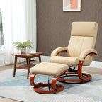 Fauteuil inclinable pivotant haut dossier 26 moderne avec télécommande