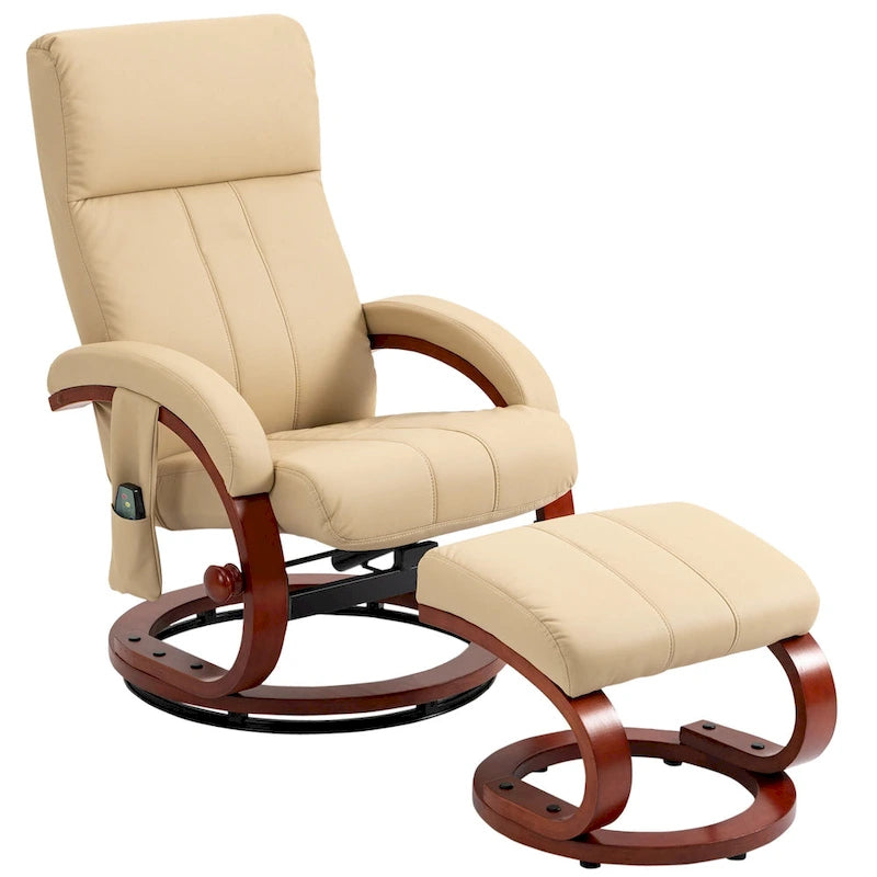 Fauteuil inclinable pivotant haut dossier 26 moderne avec télécommande
