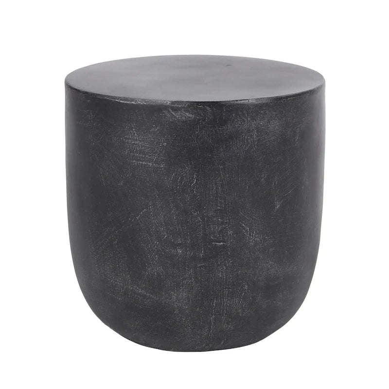 Table d'appoint en béton léger