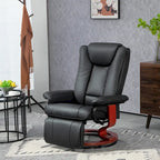 Fauteuil inclinable pivotant à dossier haut 30,7 avec repose-pieds