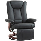 Fauteuil inclinable pivotant à dossier haut 30,7 avec repose-pieds