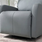 Fauteuil Inclinable Pivotant Électrique en PU avec Rotation à 270°, Inclinaison Électrique de 95-160° et Deux Ports USB - Capacité de 150 kg