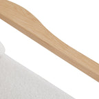 Fauteuil rembourré blanc 28,74 avec structure en métal