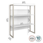 Meuble haut de bibliothèque Hybrid 36 W par