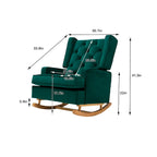Salon Fauteuil à bascule confortable Fauteuil d'appoint