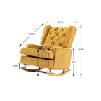 Salon Fauteuil à bascule confortable Fauteuil d'appoint