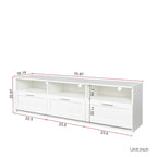 Meuble TV minimaliste moderne meuble TV 80 pouces
