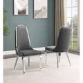  Velvet Side Chairs (Set of 2)