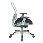 Chaise de bureau à réglage automatique avec mécanisme auto-ajustable