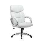 Fauteuil de bureau de direction, cuir PU, roulettes