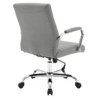 Chaise de bureau mi-dossier