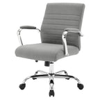Chaise de bureau mi-dossier