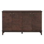Buffet avec 4 portes grand rangement avec étagères réglables
