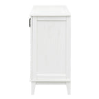 Buffet avec 4 portes grand rangement avec étagères réglables