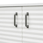 Buffet avec 4 portes grand rangement avec étagères réglables