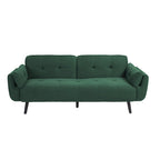 Canapé-lit convertible futon 2 places inclinable et ajustable