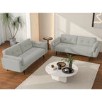 Canapé-lit convertible futon 2 places inclinable et ajustable