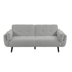 Canapé-lit convertible futon 2 places inclinable et ajustable