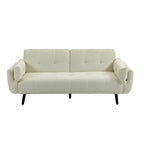 Canapé-lit convertible futon 2 places inclinable et ajustable