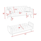Canapé-lit double pliable 71 convertible pour salon