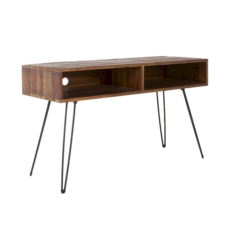 Mid Century Modern Storage Rectangle Writers Desk