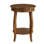 Tables de bout noyer et noir par - 18Dia X 24H