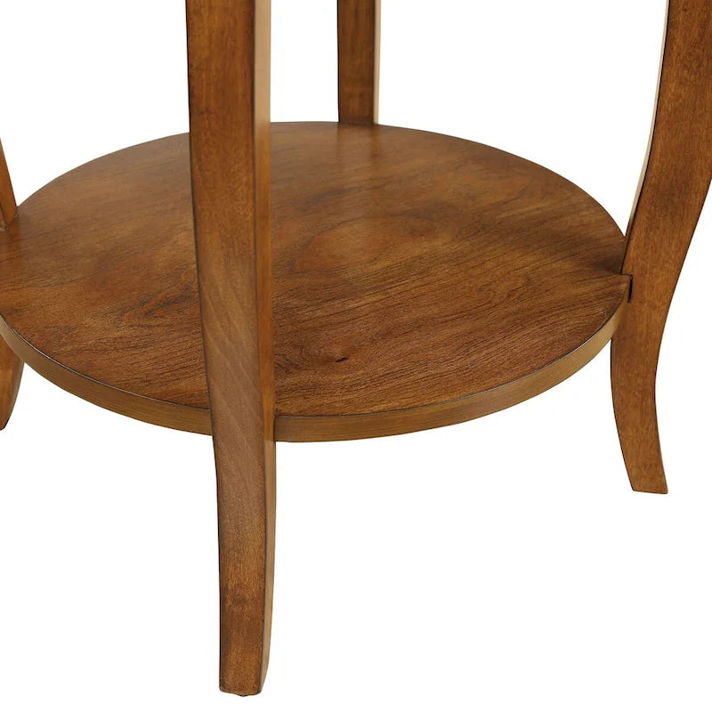 Tables de bout noyer et noir par - 18Dia X 24H
