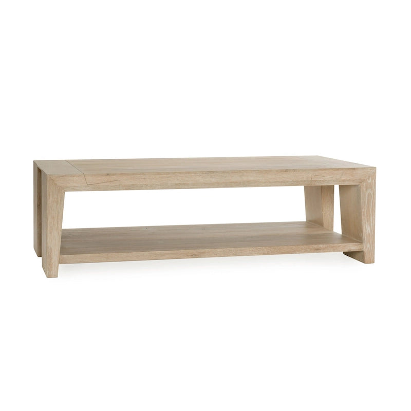 Table basse en chêne de 60 pouces