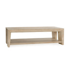Table basse en chêne de 60 pouces