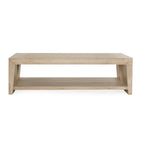 Table basse en chêne de 60 pouces