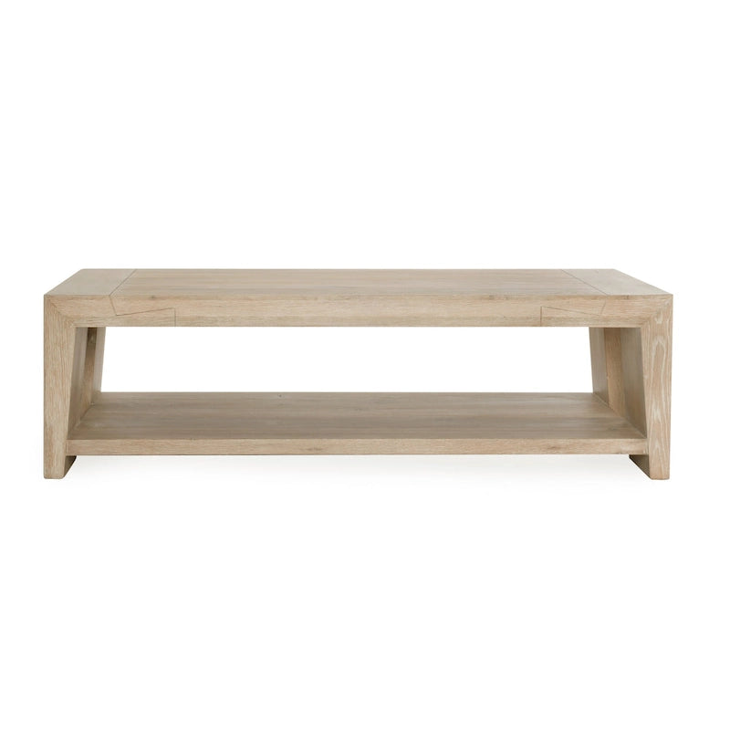 Table basse en chêne de 60 pouces