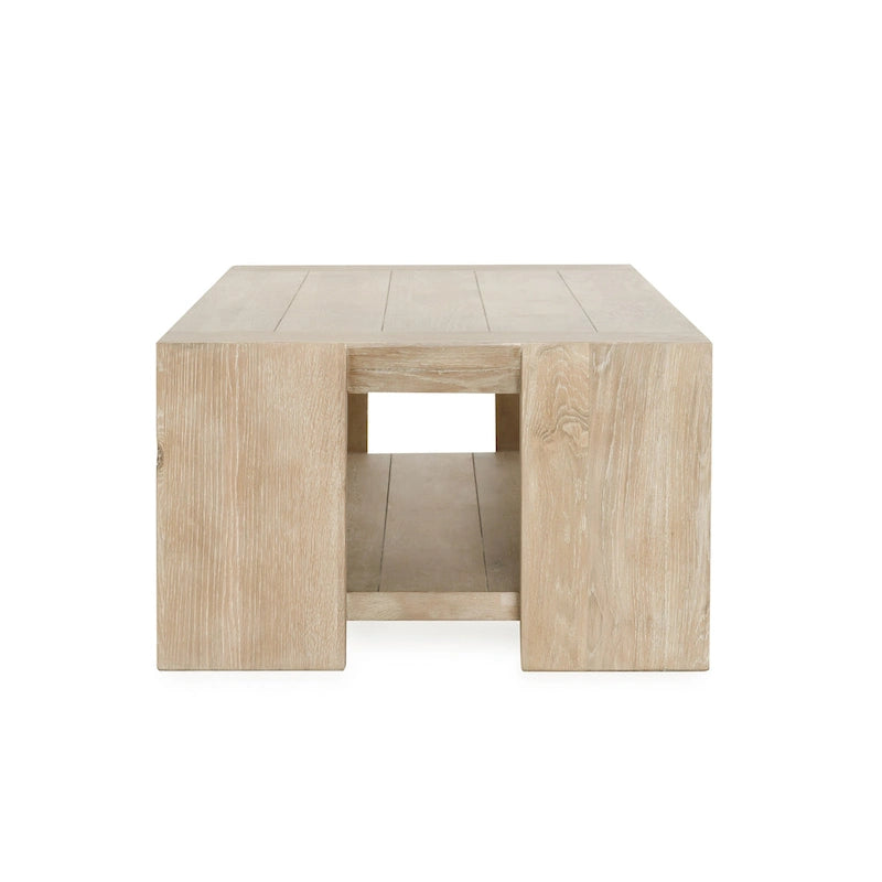 Table basse en chêne de 60 pouces
