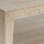 Table basse en chêne de 60 pouces