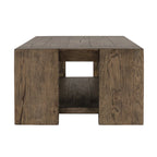Table basse en chêne de 60 pouces