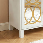 Meuble d'appoint en bois 31.1 H x 32.3 L