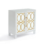 Meuble d'appoint en bois 31.1 H x 32.3 L